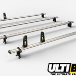 4 Bar Reinforced Aluminium Roof Bars For The Citroen Relay Van Oct 06 On