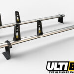 2 Bar Roof Rack For 2010-2022 Fiat Doblo, 2012-2108 VX COMBO On Low roof