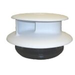Flettner TCX 2 Wind Driven Van Roof Rotating Air Vent White